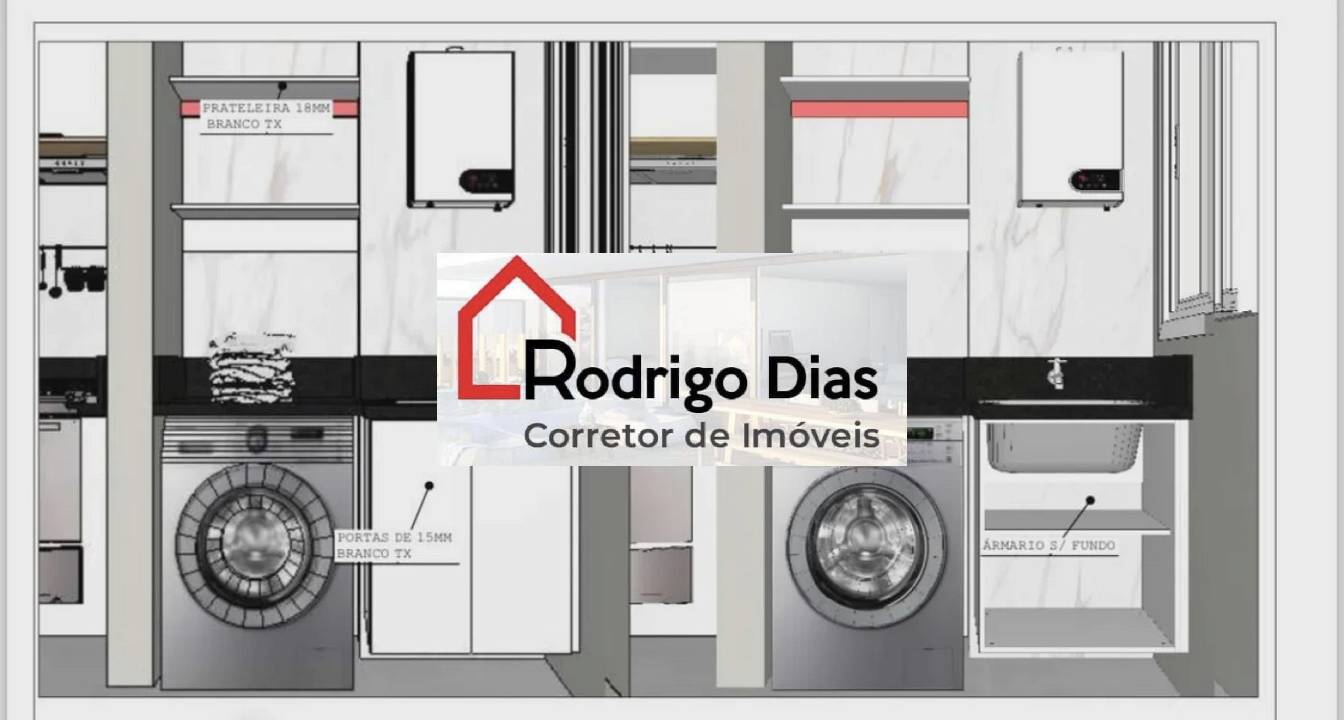 Apartamento para alugar com 2 quartos, 54m² - Foto 4